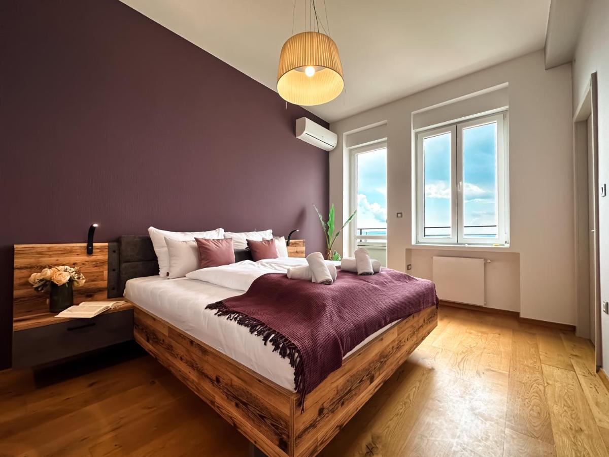 Ferienwohnung 105M2 Penthouse Sea View Rijeka With Free Garage Parking Exterior foto